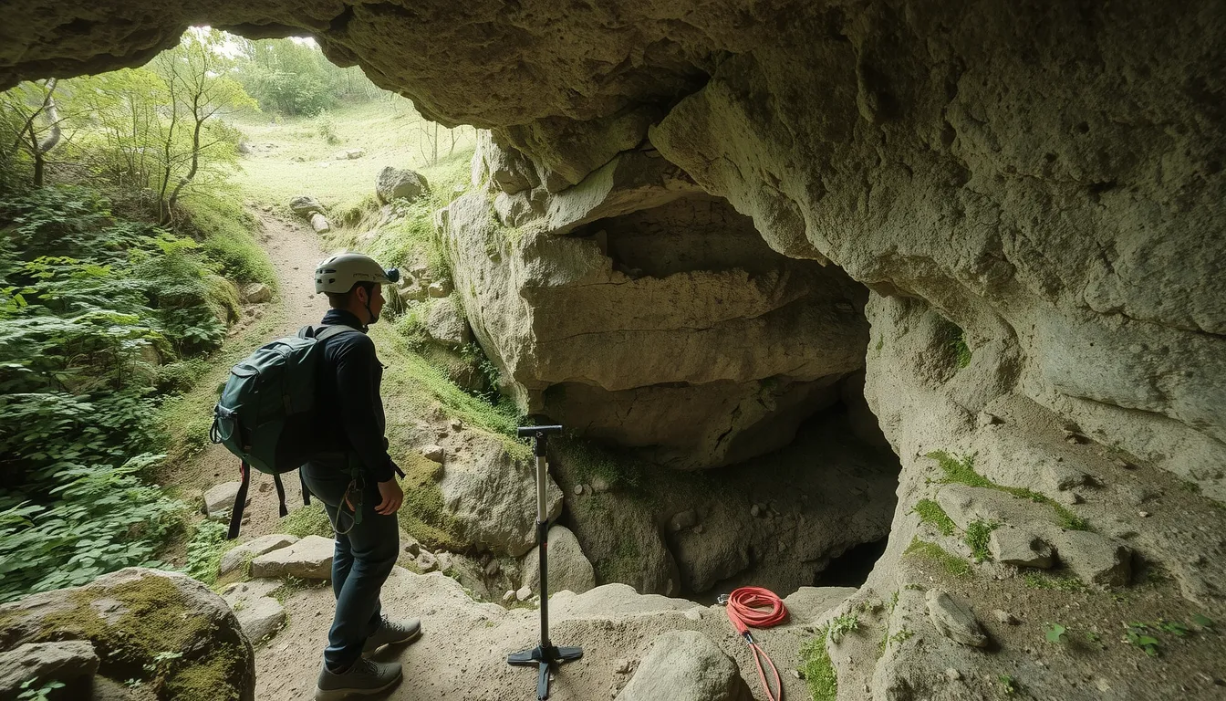 grotte de la cheminée