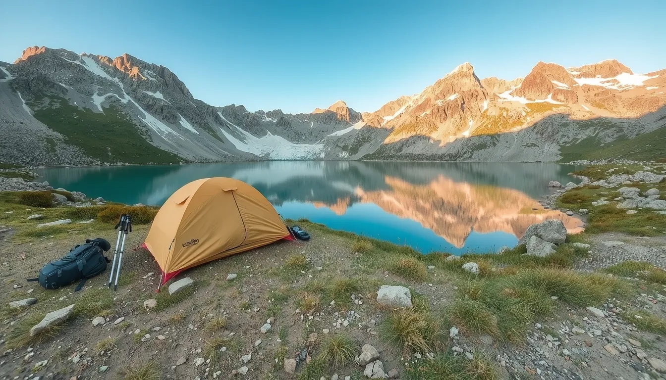 lac de la muzelle bivouac