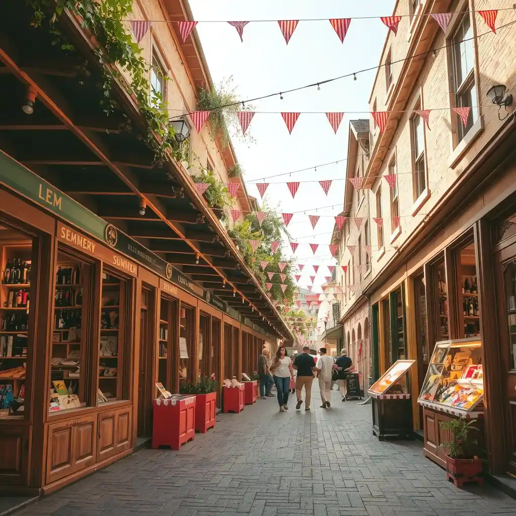 Marché estival