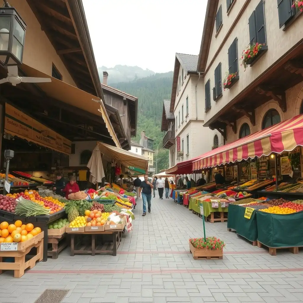 Marché place Pietri