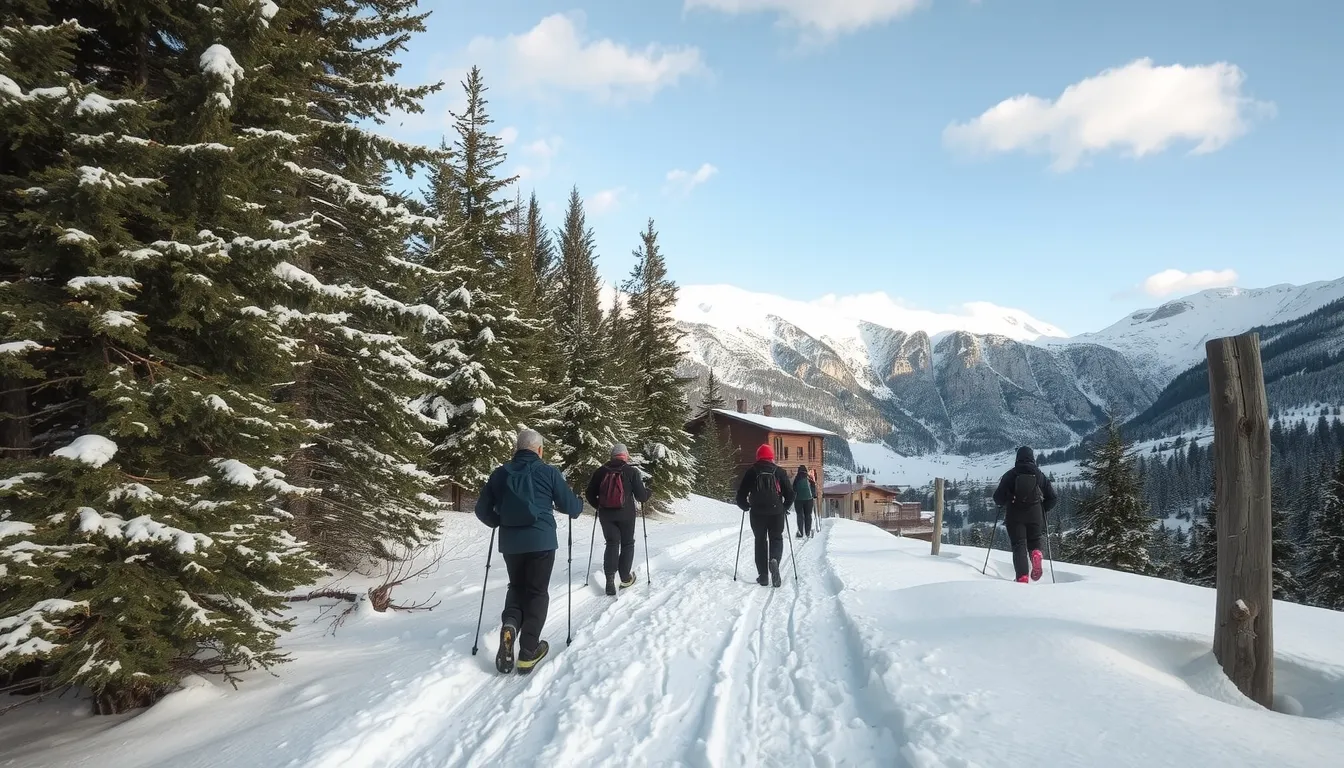 circuit raquette lans en vercors