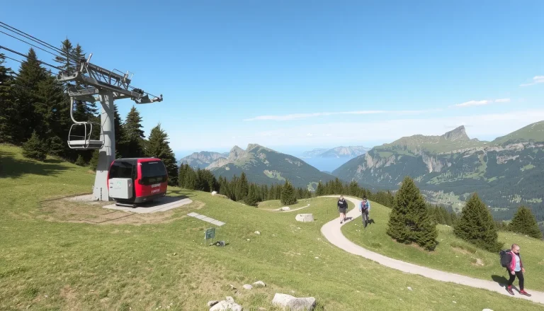 Route de la Côte 2000 à Villard-de-Lans : télécabine, accès et itinéraires outdoor