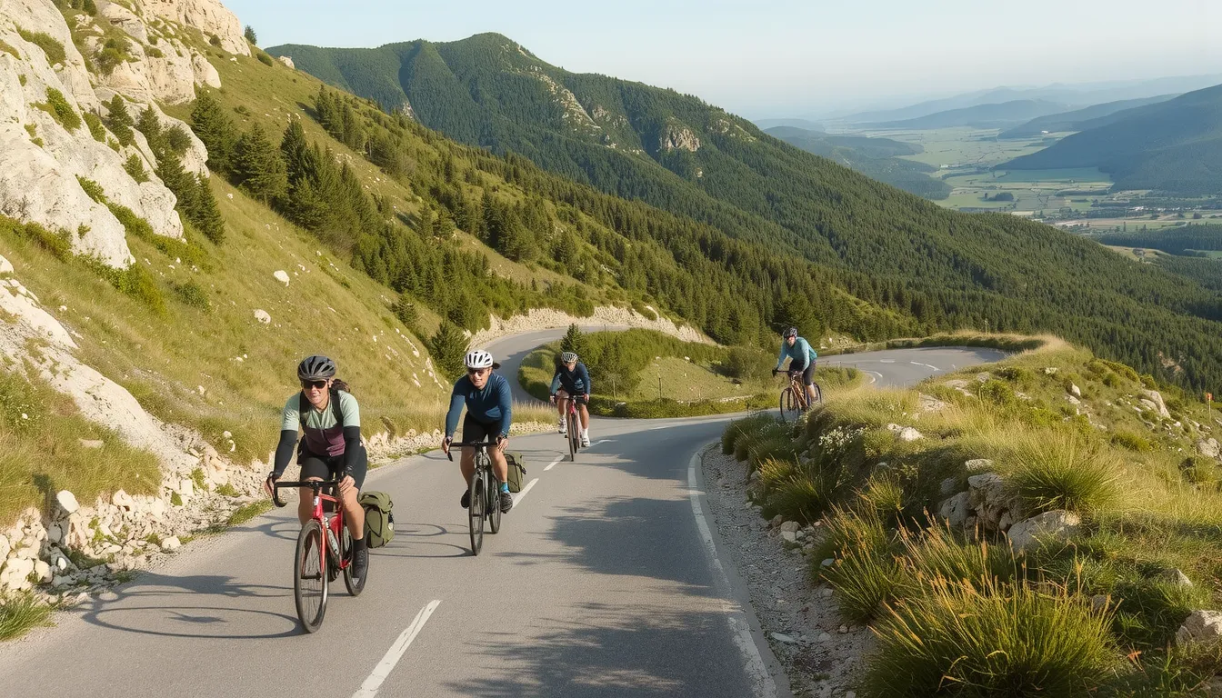 velo dans le vercors